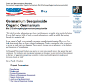 Tablet Screenshot of germaniumsesquioxide.com